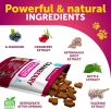 Dog UTI Treatment Cranberry Supplement Bladder Control for Dogs Urinary Tract Infection Incontinence Pill Bladder Stones UTI Medicine Treats 70 Soft C