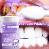 Purple Teeth Whitening Powder Remove Plaque Stains Cleaning Oral Hygiene Bleaching Dental Tools Fresh Breath Brighten Tooth Care